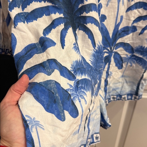 Farm Rio Oasis Printed Romper - Picture 4 of 6